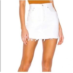 Agolde Quinn High Rise Skirt